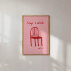 1Pc Simple Trendy Text Printing Poster, Simple Canvas Wall Decoration, Modern Art Home Decoration, Living Room Decoration