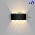 Up and down LED Wall Lamp Waterproof Interior Wall Light for Bedroom Living Room Corridor Indoor Outdoor Lighting