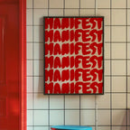 1Pc Simple Trendy Text Printing Poster, Simple Canvas Wall Decoration, Modern Art Home Decoration, Living Room Decoration