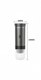 Wireless Electric Portable Espresso Coffee Machine for Car & Home Camping Coffee Maker 3-In-1 Capsule Powder Travel Coffee Maker