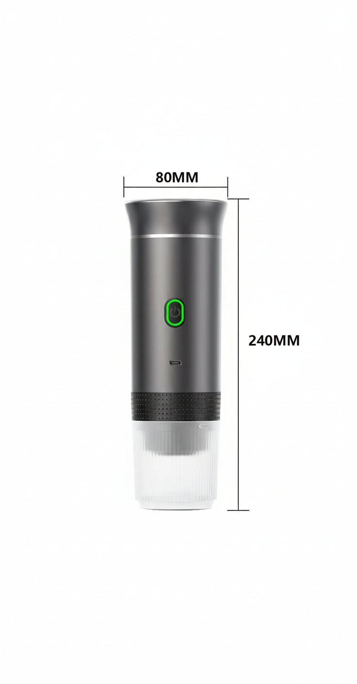 Wireless Electric Portable Espresso Coffee Machine for Car & Home Camping Coffee Maker 3-In-1 Capsule Powder Travel Coffee Maker