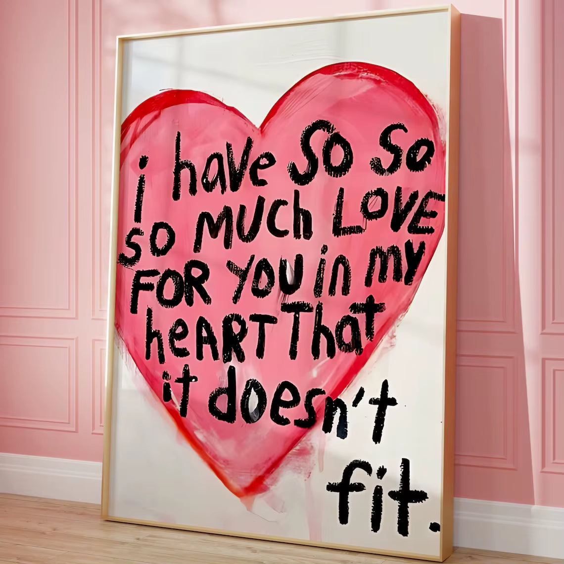 1Pc Simple Trendy Text Printing Poster, Simple Canvas Wall Decoration, Modern Art Home Decoration, Living Room Decoration