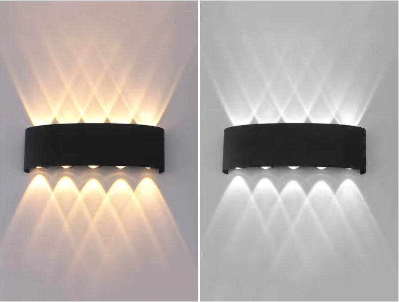 Up and down LED Wall Lamp Waterproof Interior Wall Light for Bedroom Living Room Corridor Indoor Outdoor Lighting