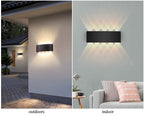 Up and down LED Wall Lamp Waterproof Interior Wall Light for Bedroom Living Room Corridor Indoor Outdoor Lighting