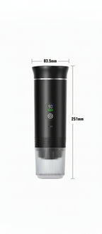 Wireless Electric Portable Espresso Coffee Machine for Car & Home Camping Coffee Maker 3-In-1 Capsule Powder Travel Coffee Maker