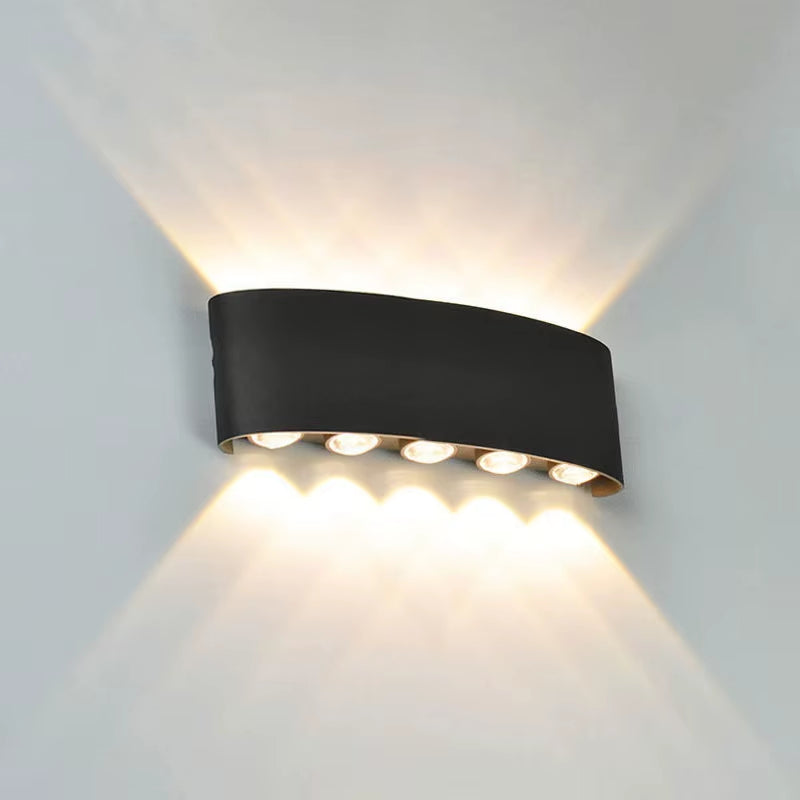 Up and down LED Wall Lamp Waterproof Interior Wall Light for Bedroom Living Room Corridor Indoor Outdoor Lighting